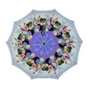 Let s Have Fun With Snowmen Automatic Folding Umbrella with Case (Large) View1
