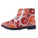 Peorange, Fruit, Citrus Men s High-Top Canvas Sneakers View2