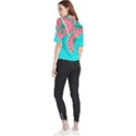 Watermelon, Fruit Frill Neck Blouse View2