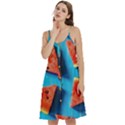 Watermelons, Fruits Women s Spaghetti Strap Pullover Cami Dress View2