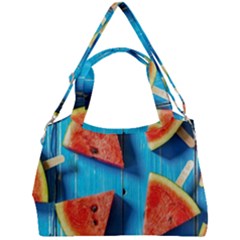 Watermelons, Fruits Double Compartment Shoulder Bag