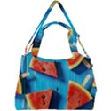 Watermelons, Fruits Double Compartment Shoulder Bag View2