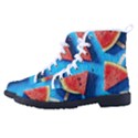 Watermelons, Fruits Men s High-Top Canvas Sneakers View2