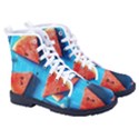 Watermelons, Fruits Men s High-Top Canvas Sneakers View3
