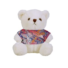 Abstract Flames Full Print Cuddly Teddy Bear