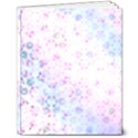 Digital Art Artwork Abstract Pink Purple 8  x 10  Hardcover Notebook View1