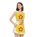 Make Tea Not War  Women s Crop Top Pleated Skater Rave Skirt View3