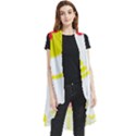 Make Tea Not War  Sleeveless Chiffon Waistcoat Shirt View1