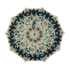Flowers Bloom Blossom Flora Modern Automatic Folding Umbrella With Case (large)