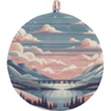 Artwork Painting Sculpture Nature Round Trivet View2