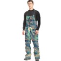 House Garden Building Flowers Men s Front Zip Ski And Snowboard Bib Pants View2