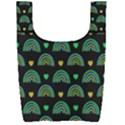 Dark Rainbow Pattern  Foldable Shopping Bag View1