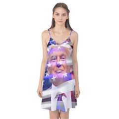 Donald Trump Flag Camis Nightgown 