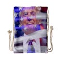 Donald Trump Flag Drawstring Bag (Small) View1