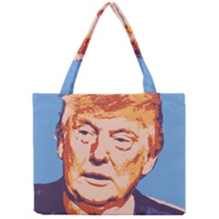 Orange Donald Trump Mini Tote Bag