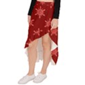 Illustrations Red Abstract Pattern Seamless Texture Asymmetrical Ruffle Hem Skirt  View2