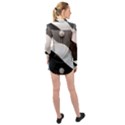 Geometric Design o6 Long Sleeve Chiffon Shirt View2
