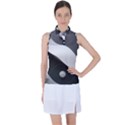 Geometric Design o6 Women s Sleeveless Polo T-Shirt View1