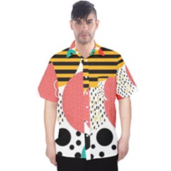 Geometric Design 07 Men s Hawaii Shirt