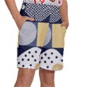 Geometric Design 10 Kids  Basketball Shorts View3