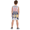 Geometric Design 10 Kids  Basketball Shorts View4