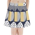 Geometric Design 10 Pleated Mini Skirt View1