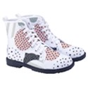 Geometric Design 12 Women s High-Top Canvas Sneakers View3