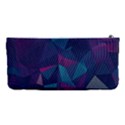 Turquoise Abstract Black Galaxy Pattern Turquoise Handbag Organizer View4