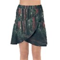 Forest Jungle Trees Tropics Wrap Front Skirt View1
