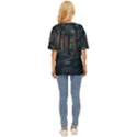 Forest Jungle Trees Tropics Oversized Basic T-Shirt View4