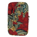 Pattern Shape Colorful Flower Leaves Waist Pouch (Small) View2