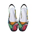 Funky Alien Pattern Abstract Colourful Drawing Women s Classic Slingback Heels View1