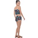 Leaves Pattern Patterns Colorful Summer Cropped Co-Ord Set View2