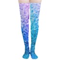 Rainbow Colors Colorful Pattern Thigh High Stockings View1