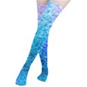 Rainbow Colors Colorful Pattern Thigh High Stockings View2