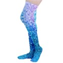 Rainbow Colors Colorful Pattern Thigh High Stockings View3