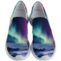 Northern Lights Aurora Night Nature Women s Lightweight Slip Ons View1