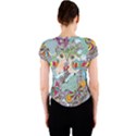 Supersonicangeldream Crew Neck Crop Top View2