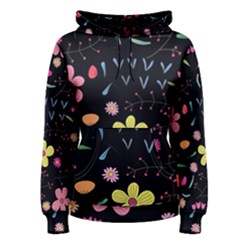 Foliage Pattern Beautiful Aesthetic Secret Garden Women s Pullover Hoodie