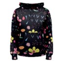 Foliage Pattern Beautiful Aesthetic Secret Garden Women s Pullover Hoodie View1