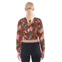 Sweet Food Seamless Pattern Cropped Sweatshirt View2