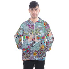 Supersonicangeldream Men s Half Zip Pullover