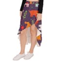 Pet Animal 01 Asymmetrical Ruffle Hem Skirt  View2