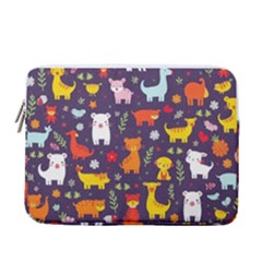 Pet Animal 01 13  Vertical Laptop Sleeve Case With Pocket