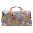 Pet Animal 02 Sports Gym Duffle Bag with Shoe Compartment View2