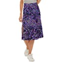 Neon Symphony Design Midi Panel Skirt View1
