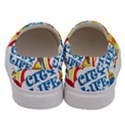Colorful City Life Horizontal Seamless Pattern Urban City Men s Canvas Slip Ons View4