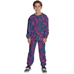 Summer Pineapples Kids  Sweatshirt Set