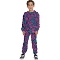 Summer Pineapples Kids  Sweatshirt set View1