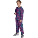 Summer Pineapples Kids  Sweatshirt set View2